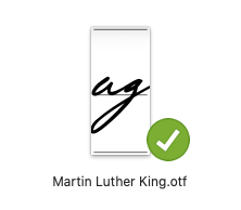 Martin Luther King Jr Handwriting Font Update 14 Harald Geisler